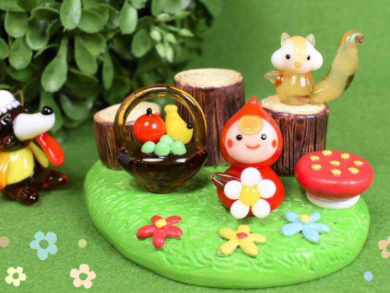 Φゲシュタルトの祈り∞　ガラス細工　ミニチュア 楽天市場】ガラス細工 ミニチュア [オンライン限定 雛飾り